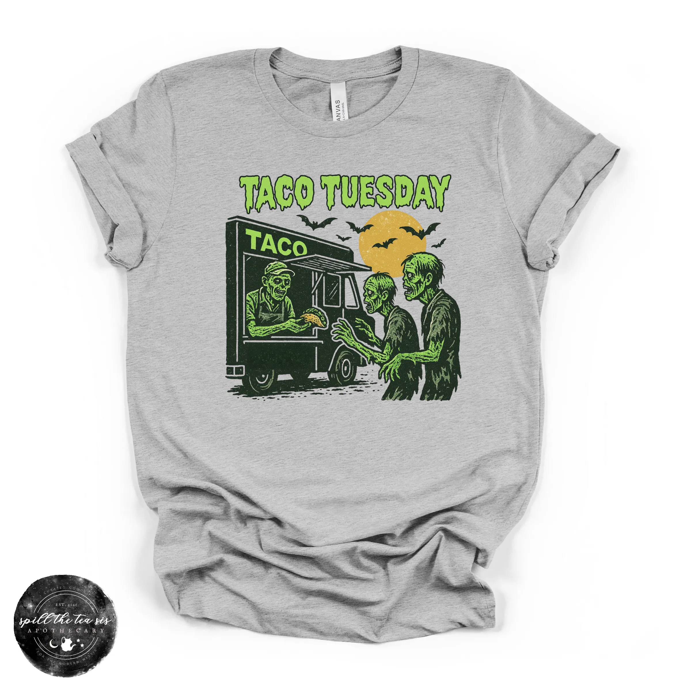 Taco Tuesday Zombie Tee | Funny Zombie Graphic T-Shirt sold by Zulily