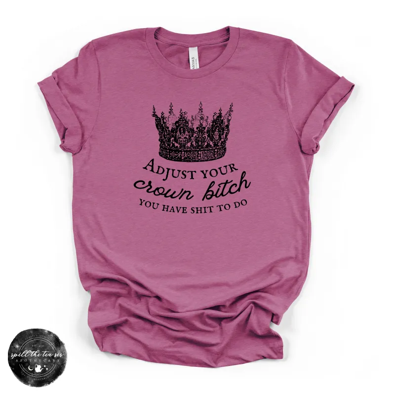Adjust Your Crown Tee | Empowering Graphic T-Shirt made by Zulily