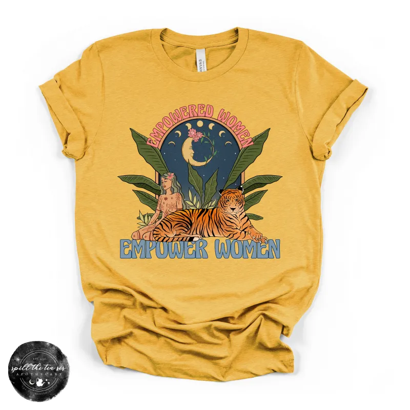 Empowered Women Empower Women Tee | Feminine Strength Graphic T-Shirt made by Zulily