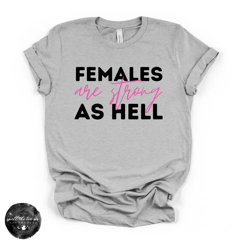 Females Are Strong Tee | Empowering Graphic T-Shirt made by Zulily