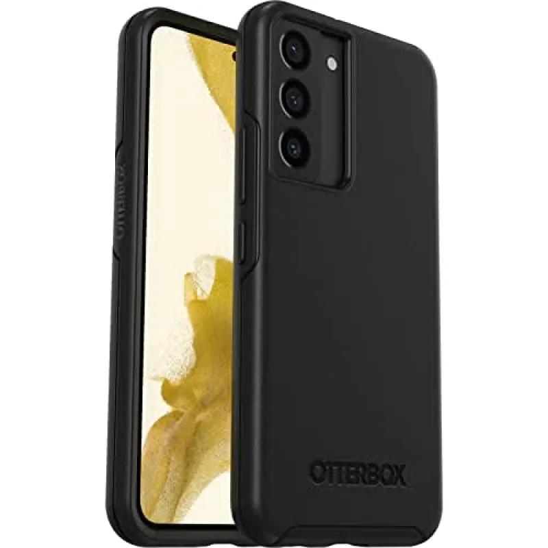 Otterbox Galaxy S22 Symmetry Series Case - Black, Ultra-Sleek, Wireless Charging Compatible, Raised Edges Protect Camera & Screen made by OtterBox