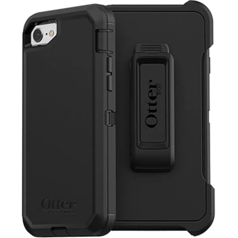 Otterbox Defender Series Series Case for Iphone Se (2nd Gen - 2020) and Iphone 8/7 (Not Plus) - Retail Packaging - Black made by OtterBox