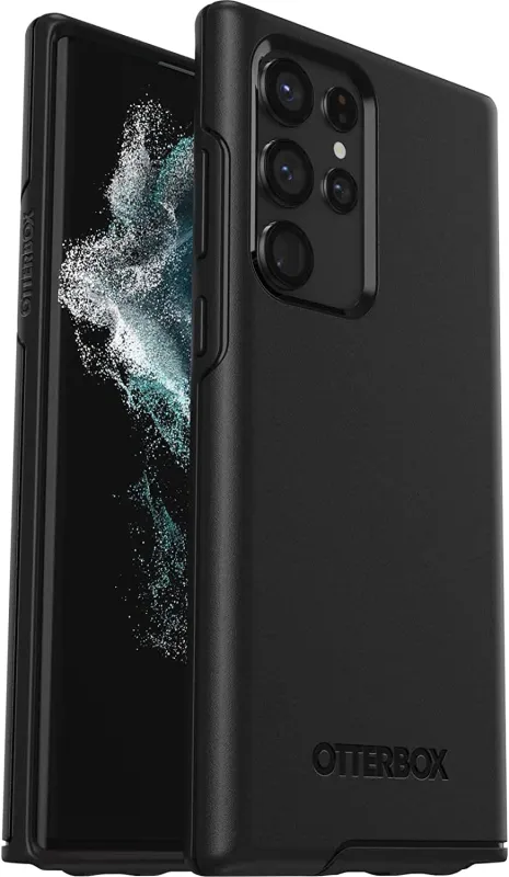 Otterbox Symmetry Series Case for Samsung Galaxy S22 Ultra (Not S22/Plus) Non-Retail Packaging, Black made by OtterBox