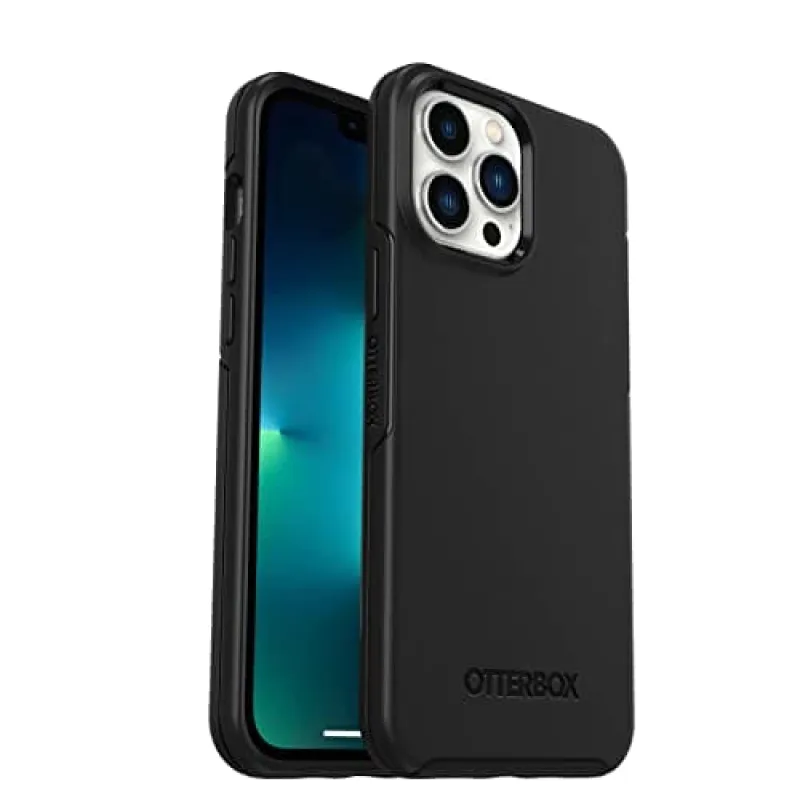 Otterbox Symmetry Series+ Antimicrobial Case with Magsafe for Iphone 12/13 Pro Max - Black made by OtterBox