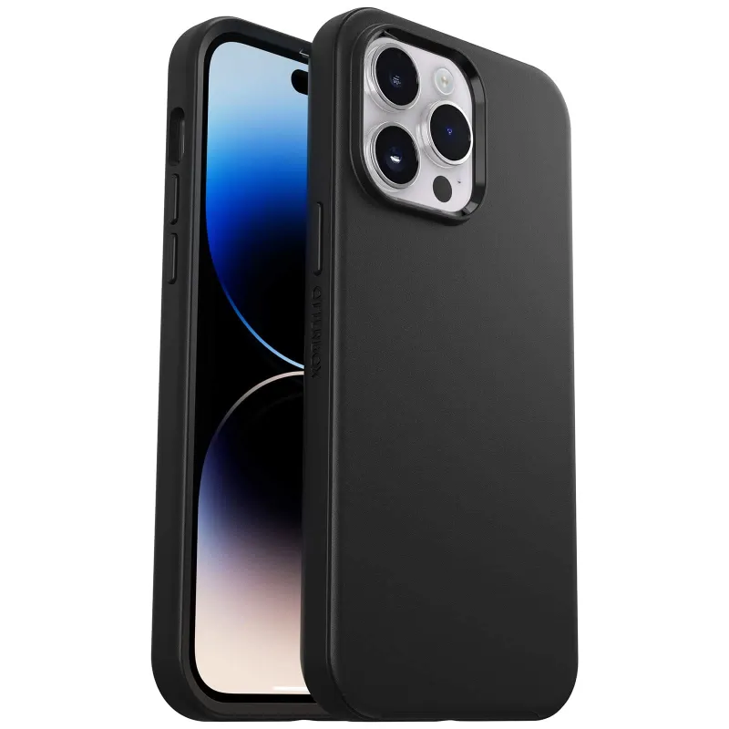 Otterbox Iphone 14 Pro Max (Only) Symmetry Series+ Case - Black, Ultra-Sleek, Snaps to Magsafe, Raised Edges Protect Camera & Screen made by OtterBox