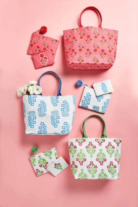 Block Print Tote made by Zulily