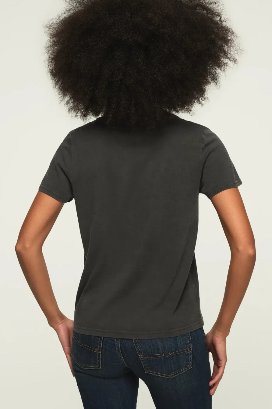 Lucky Brand Women's Rolling Stones Clover Lips Classic Crew sold by Zulily product image thumbnail 3