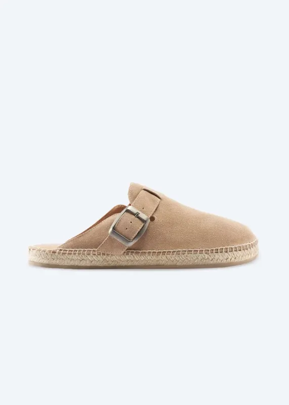 Viscata Menuda Suede Espadrille Clogs made by Zulily