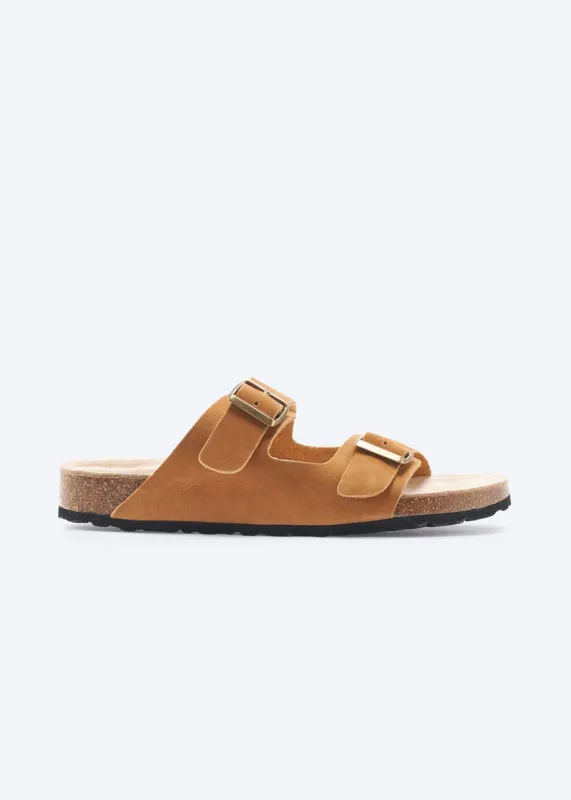 Viscata Calonge Suede Men’s Sandal Flats made by Zulily