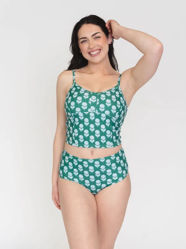 Juniper Charm Classic Crop Top made by Lime Ricki