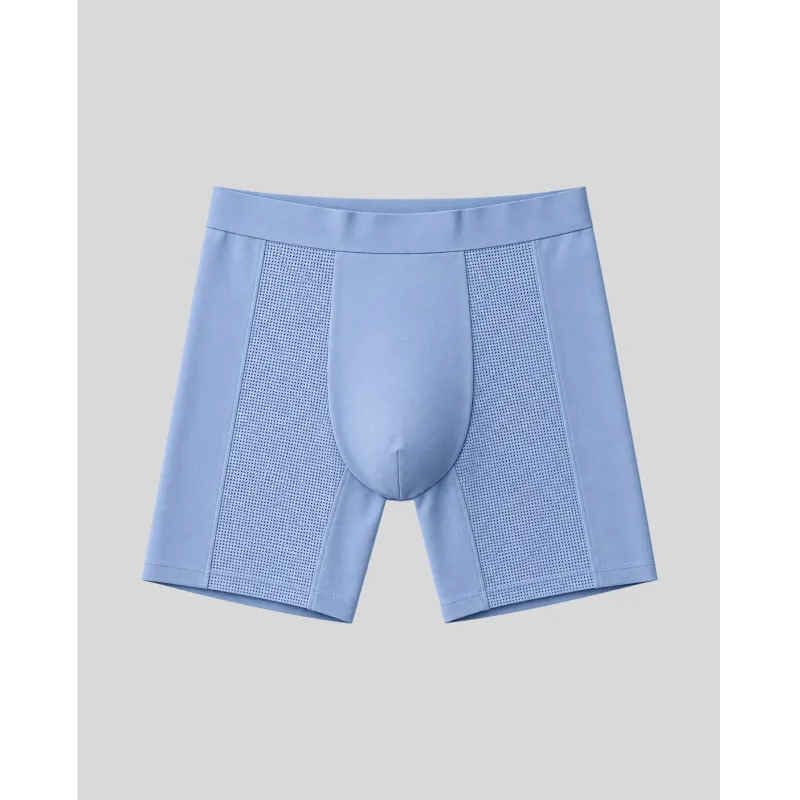 SilkCut Men’s Mesh Modal Performance Boxer Briefs made by Zulily