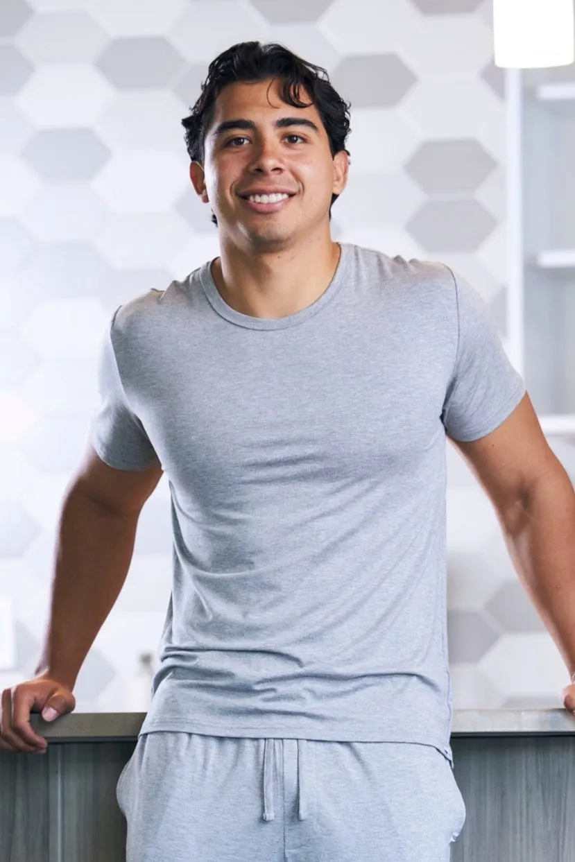 Men's Soft Bamboo Lounge Short Sleeve T-Shirt sold by Zulily product image thumbnail 3