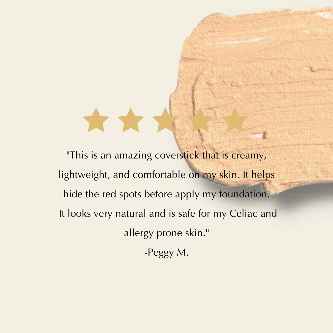 Illuminating Concealer Stick – Vegan, Gluten-Free Color Corrector for Dark Circles & Redness sold by Zulily product image thumbnail 2