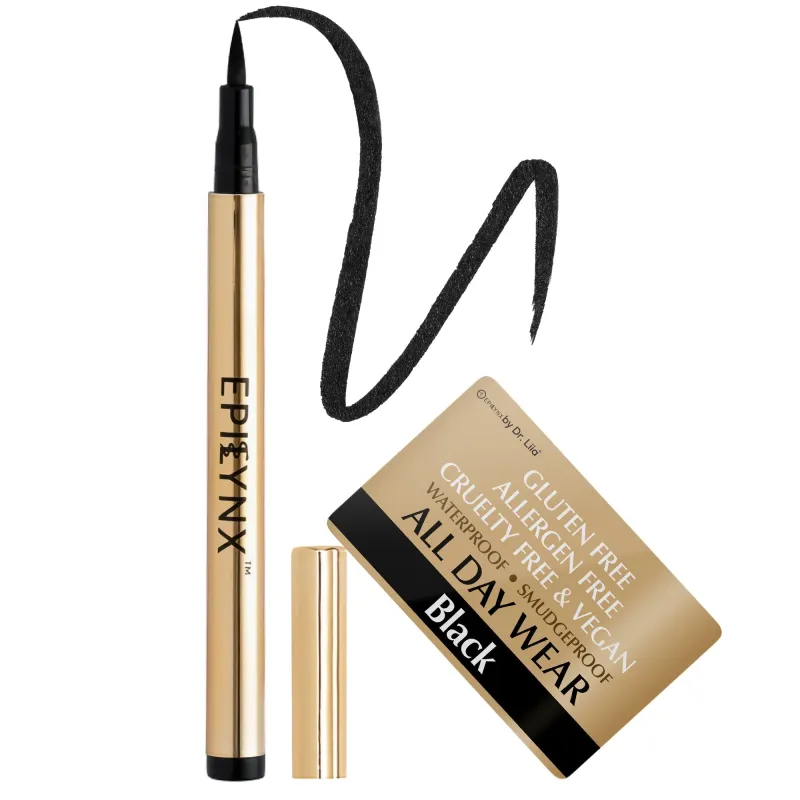 Waterproof Liquid Eyeliner Pen – Vegan, Gluten-Free, Smudge-Proof Precision in Matte & Shimmer Shades made by Zulily