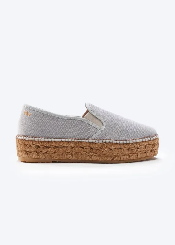 Viscata Castell Canvas Espadrille Platforms made by Zulily