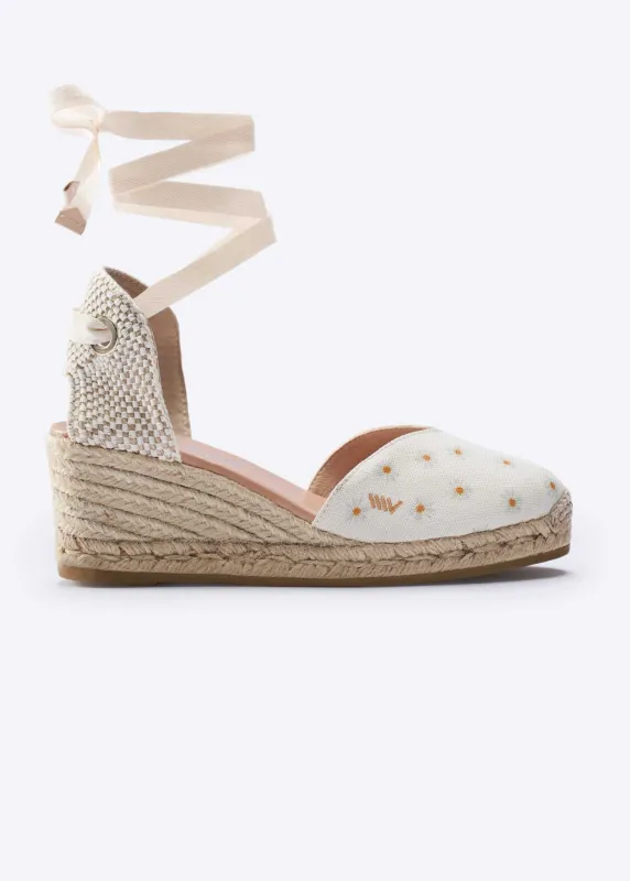 Viscata Gava Canvas Espadrille Wedges made by Zulily