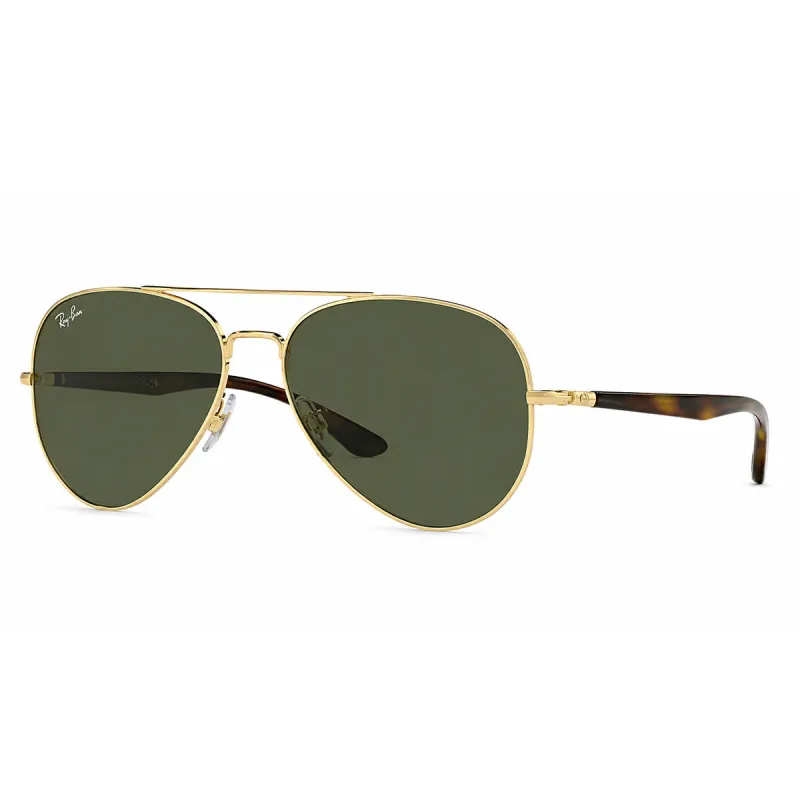 Ray-Ban Unisex Aviator Sunglasses - RB3675 / Arista - Green made by Ray-Ban