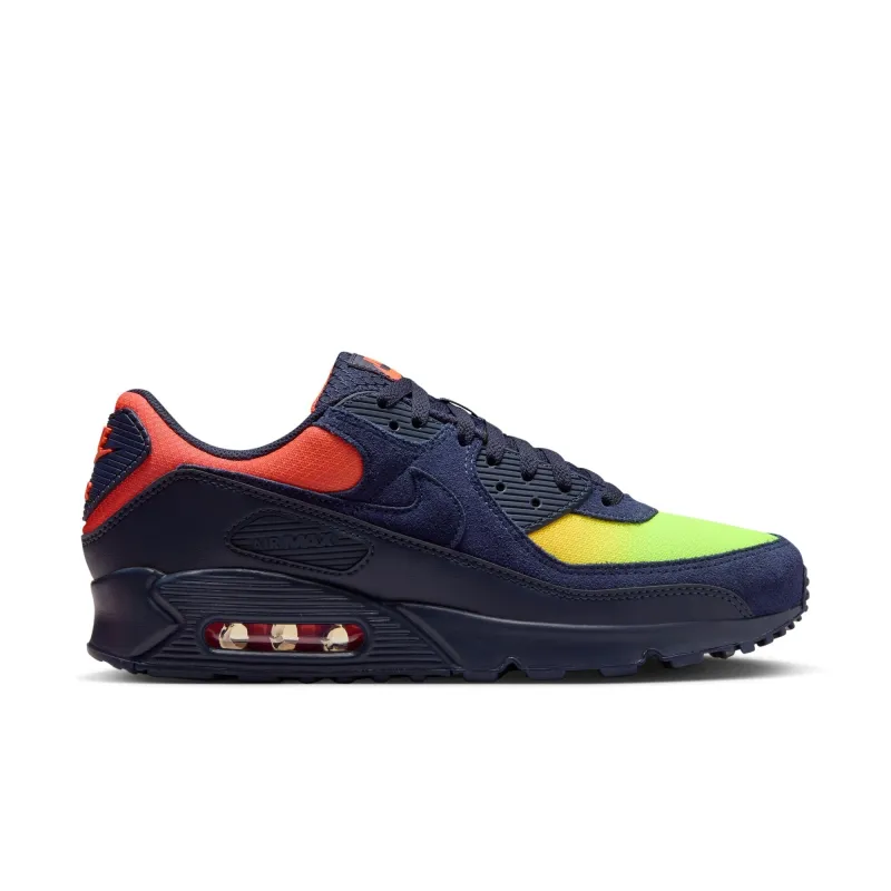 [dm0029-700] Mens Nike Air Max 90 'blackened Blue Lemon' made by Nike