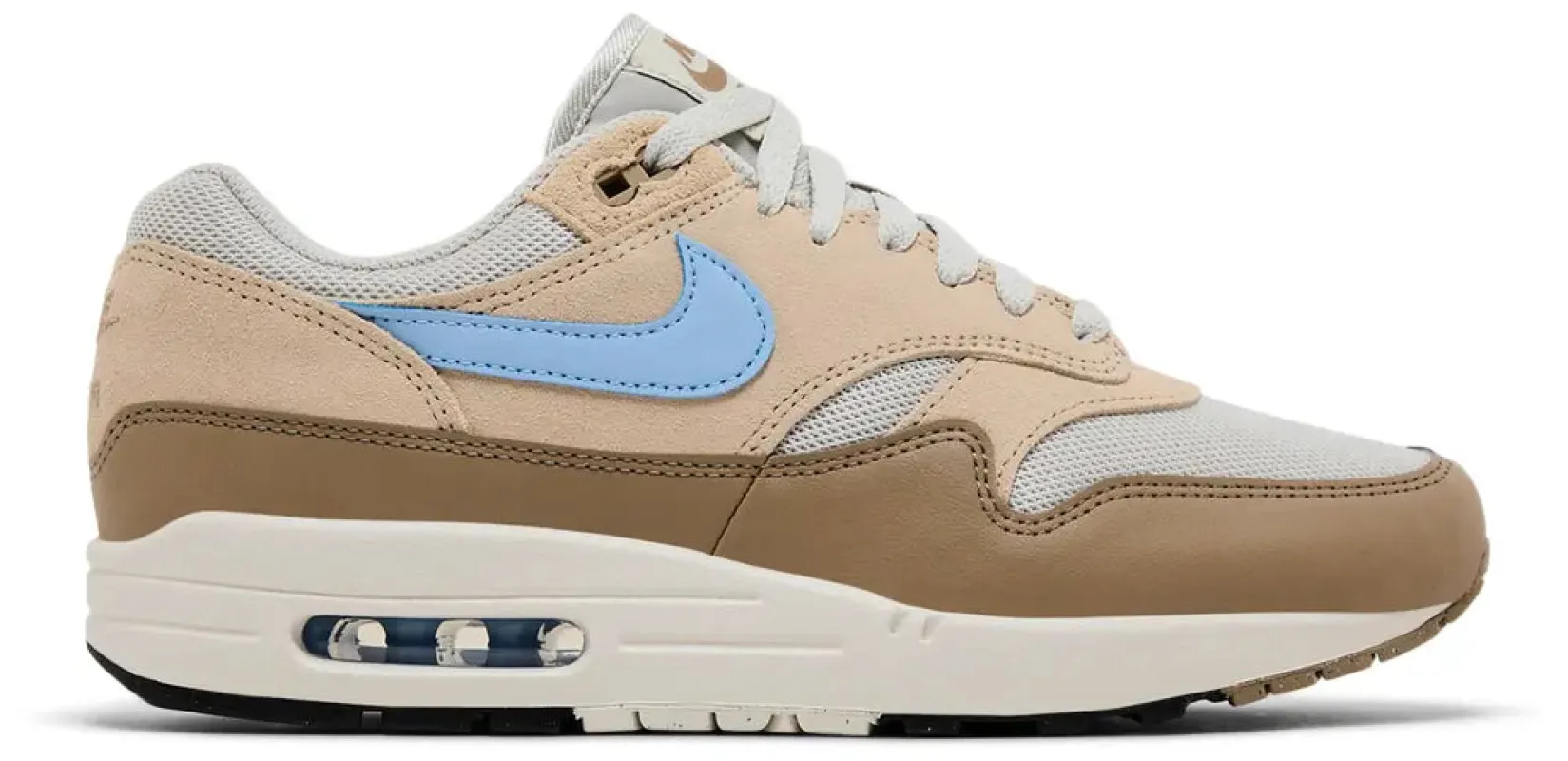 [fz5808-009] Mens Nike Air Max 1 Essential 'light Bone/psychic Blue' made by Nike