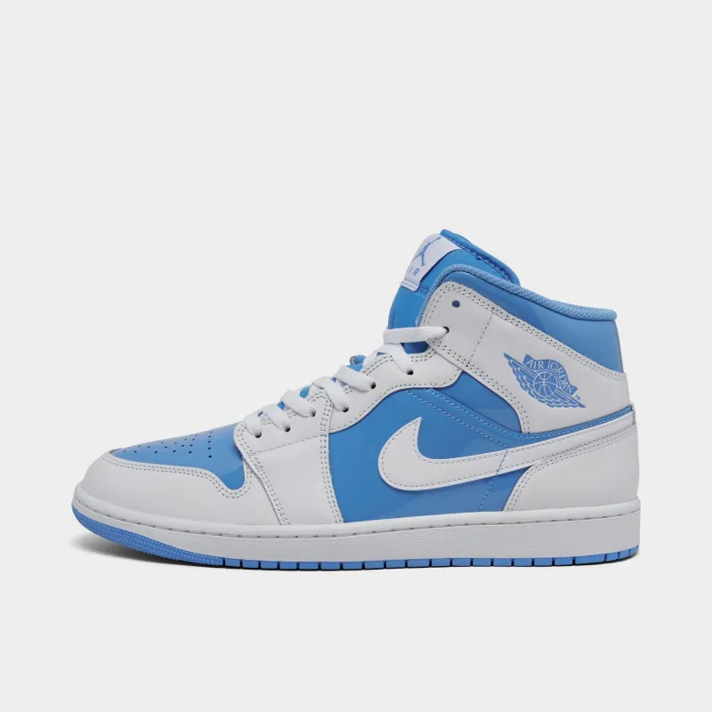 [fz2142-114] Mens Air Jordan Retro 1 Mid 'legend Blue' made by Jordan