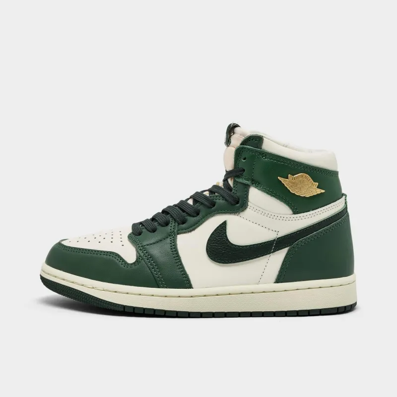 [fd2596-101] Womens Air Jordan Retro 1 High 'fir Pro Green' made by Jordan