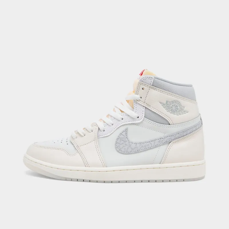 [ih4363-100] Mens Air Jordan Retro 1 High Og 'sail University Red' made by Jordan