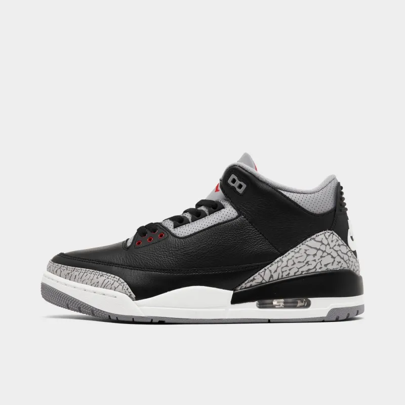 [dn3707-010] Mens Air Jordan Retro 3 Og 'black Cement (2024)' made by Jordan
