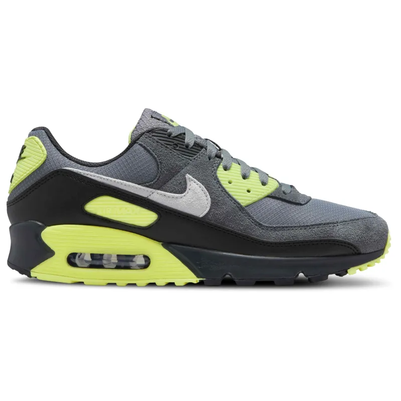[dm0029-012] Mens Nike Air Max 90 'smoke Grey Light Lemon Twist' made by Nike