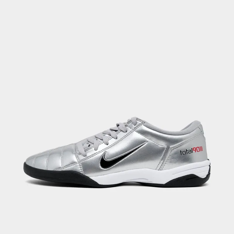 [hj9351-002] Mens Nike Total 90 3 Sp 'metallic Silver Black' made by Nike