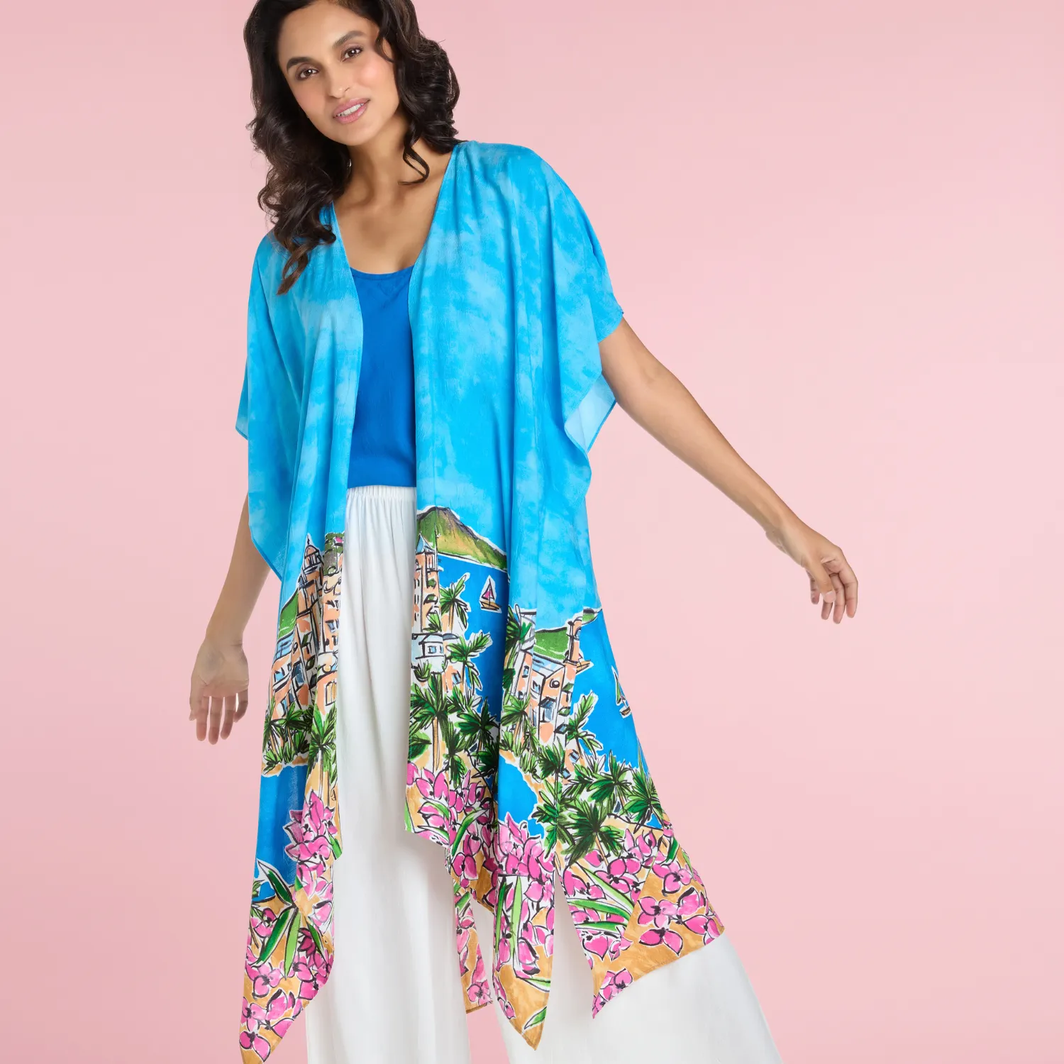 Kimono Jacket - Royal Resort sold by Zulily product image thumbnail 2