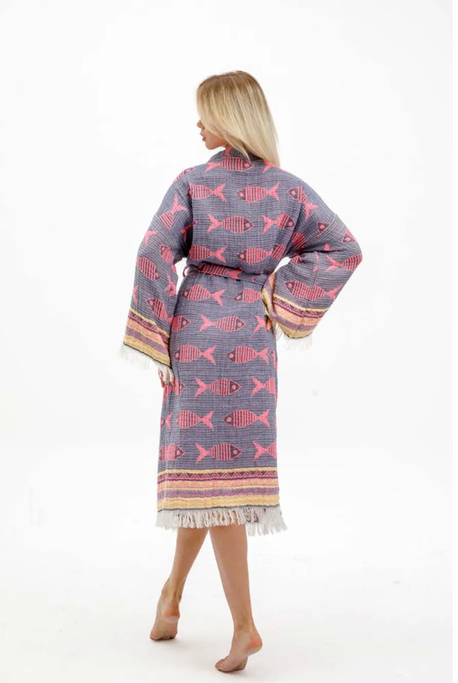 Fish Kimono sold by Zulily product image thumbnail 3