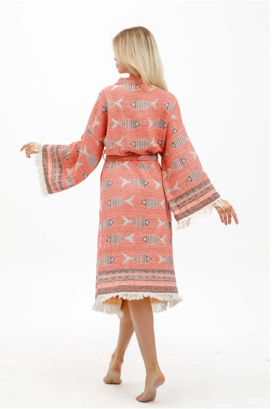 Fish Kimono sold by Zulily product image thumbnail 5