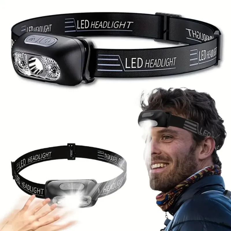 Dual Control Wave Sensor Headlamp made by Leo Rosi