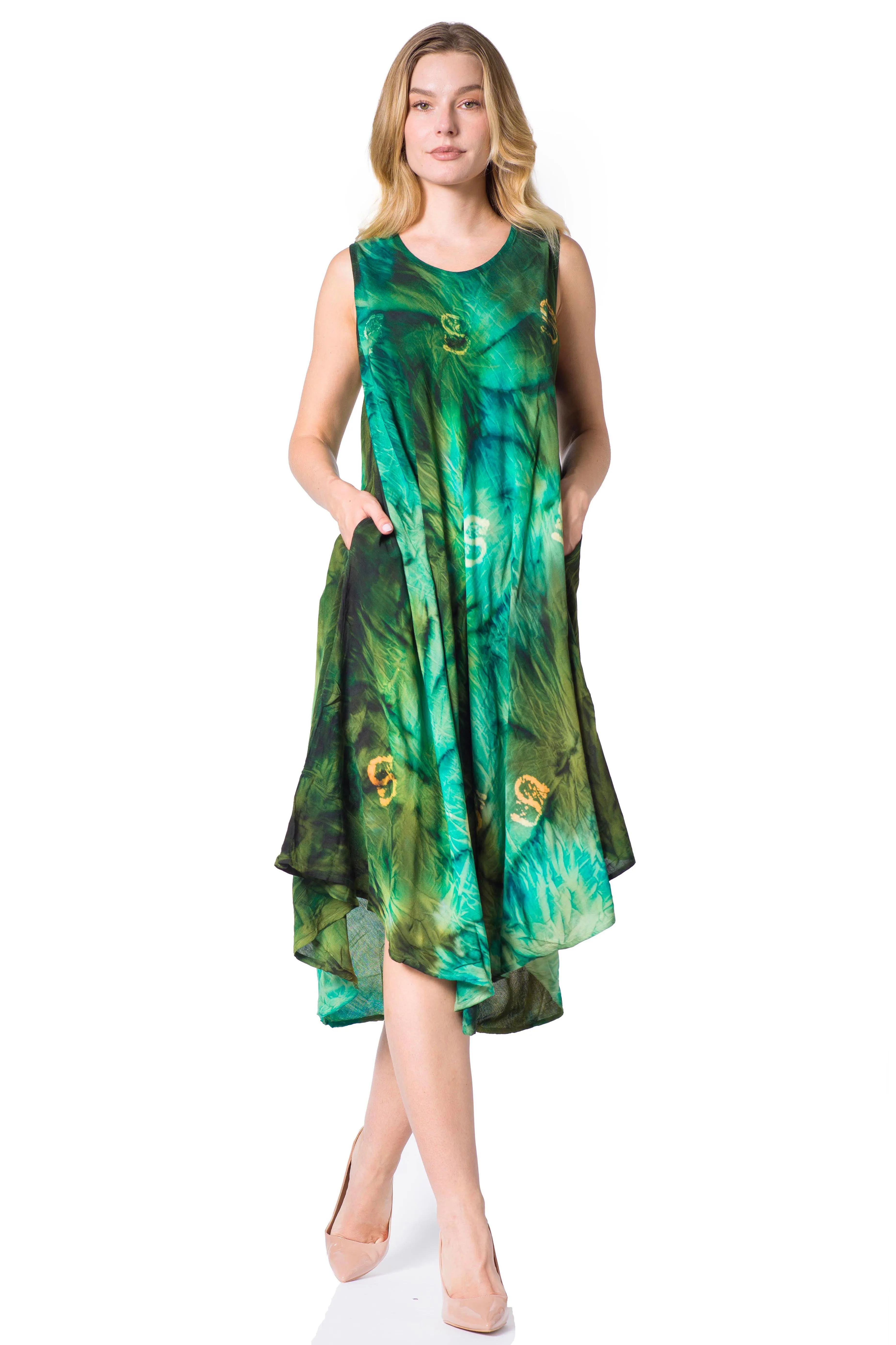 Sakkas Starlight Caftan Tank Dress / Cover Up sold by Zulily product image thumbnail 5