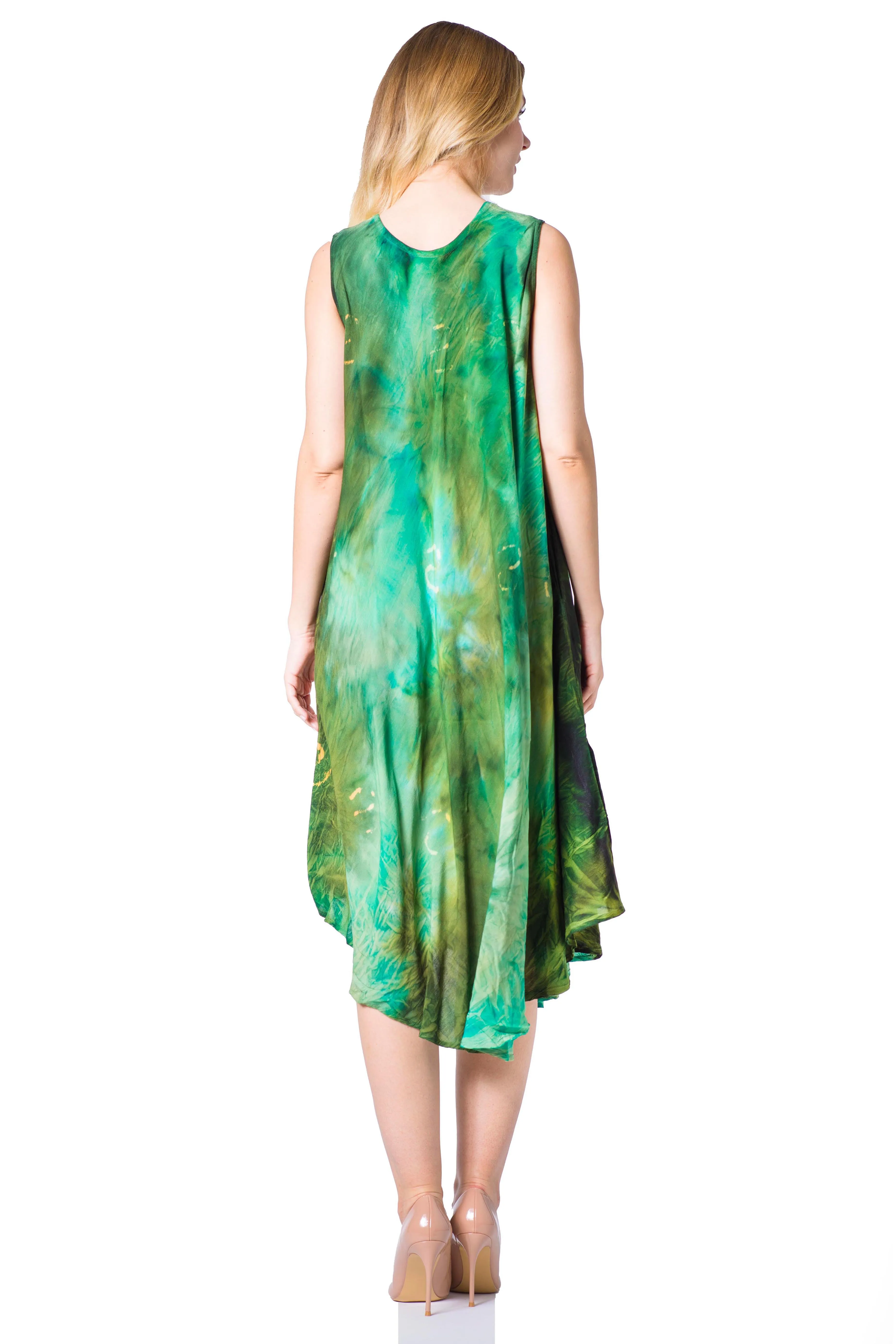 Sakkas Starlight Caftan Tank Dress / Cover Up sold by Zulily product image thumbnail 2