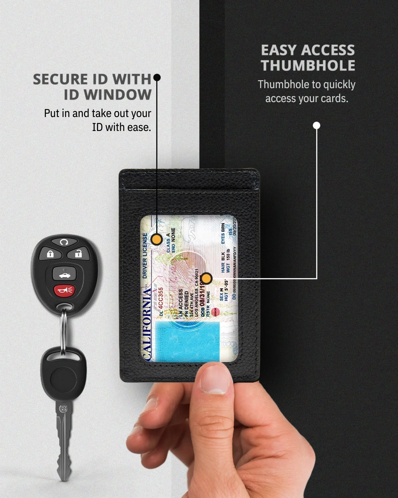Slim Minimalist Card Holder sold by Zulily product image thumbnail 3