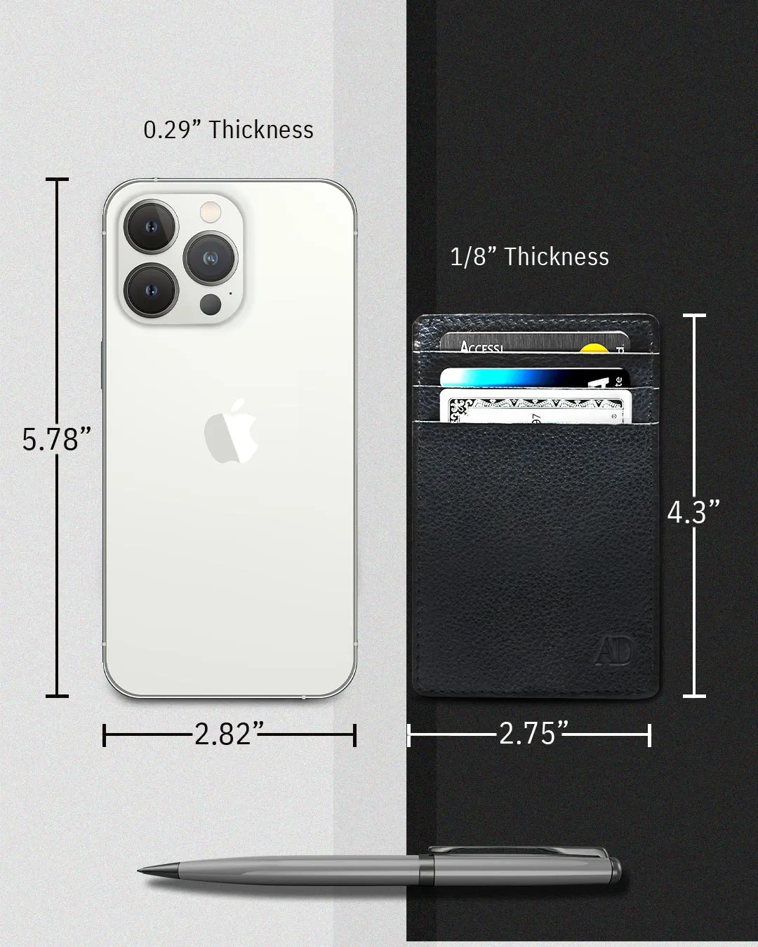 Slim Minimalist Card Holder sold by Zulily product image thumbnail 4