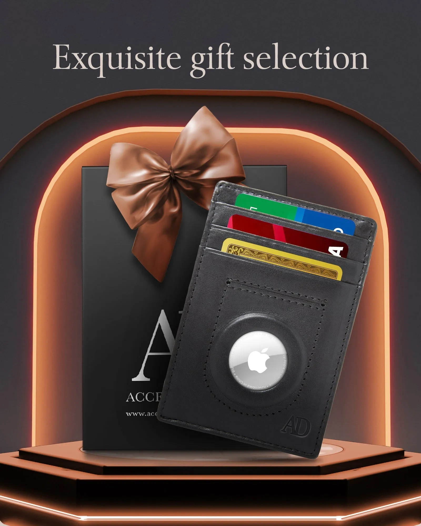 Slim Card Holder With Air Tag Holder sold by Zulily product image thumbnail 3