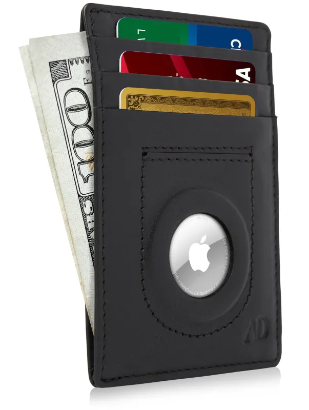 Slim Card Holder With Air Tag Holder made by Zulily