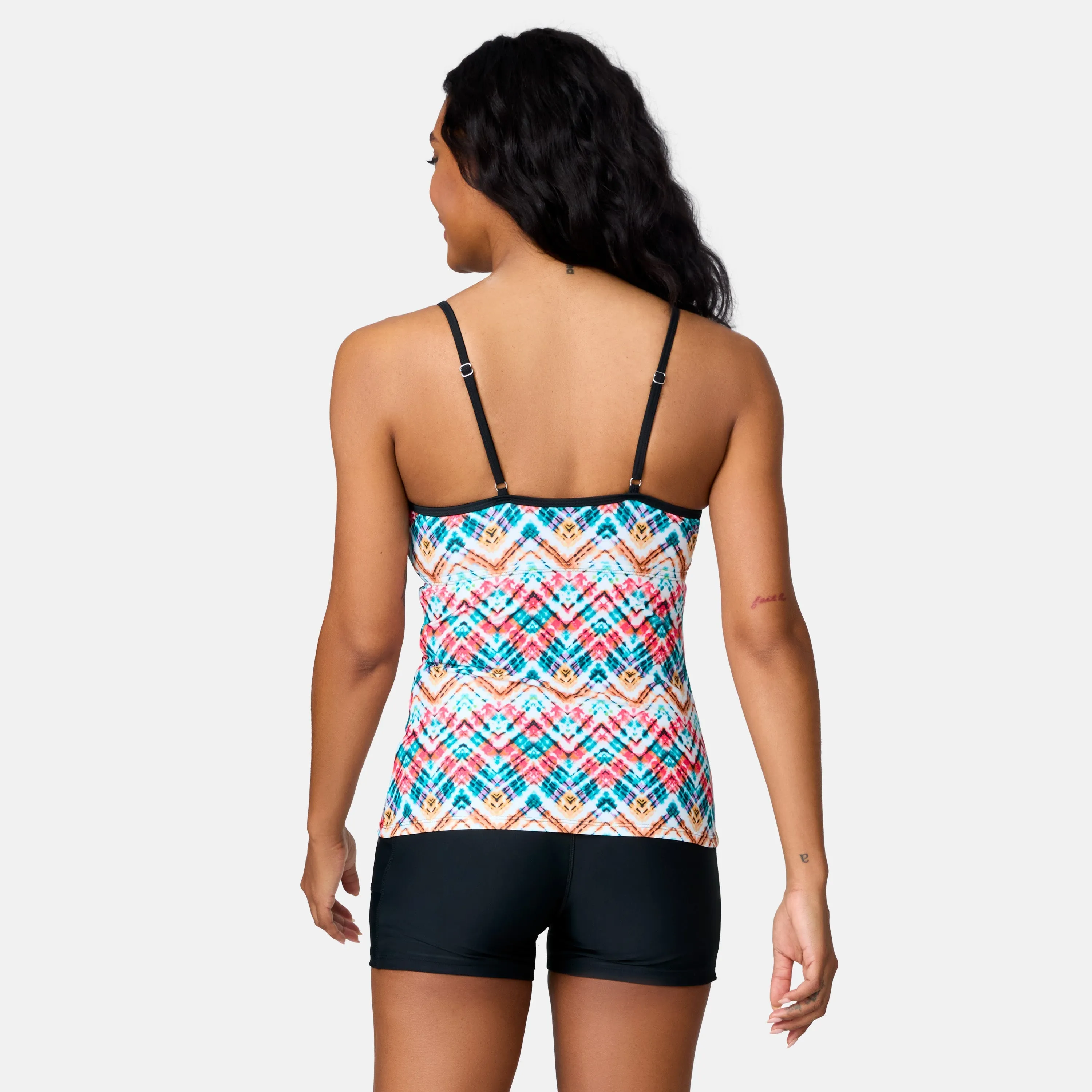 Women's Zigzag Zest 2-in-1 Keyhole Tankini Top sold by Zulily product image thumbnail 2
