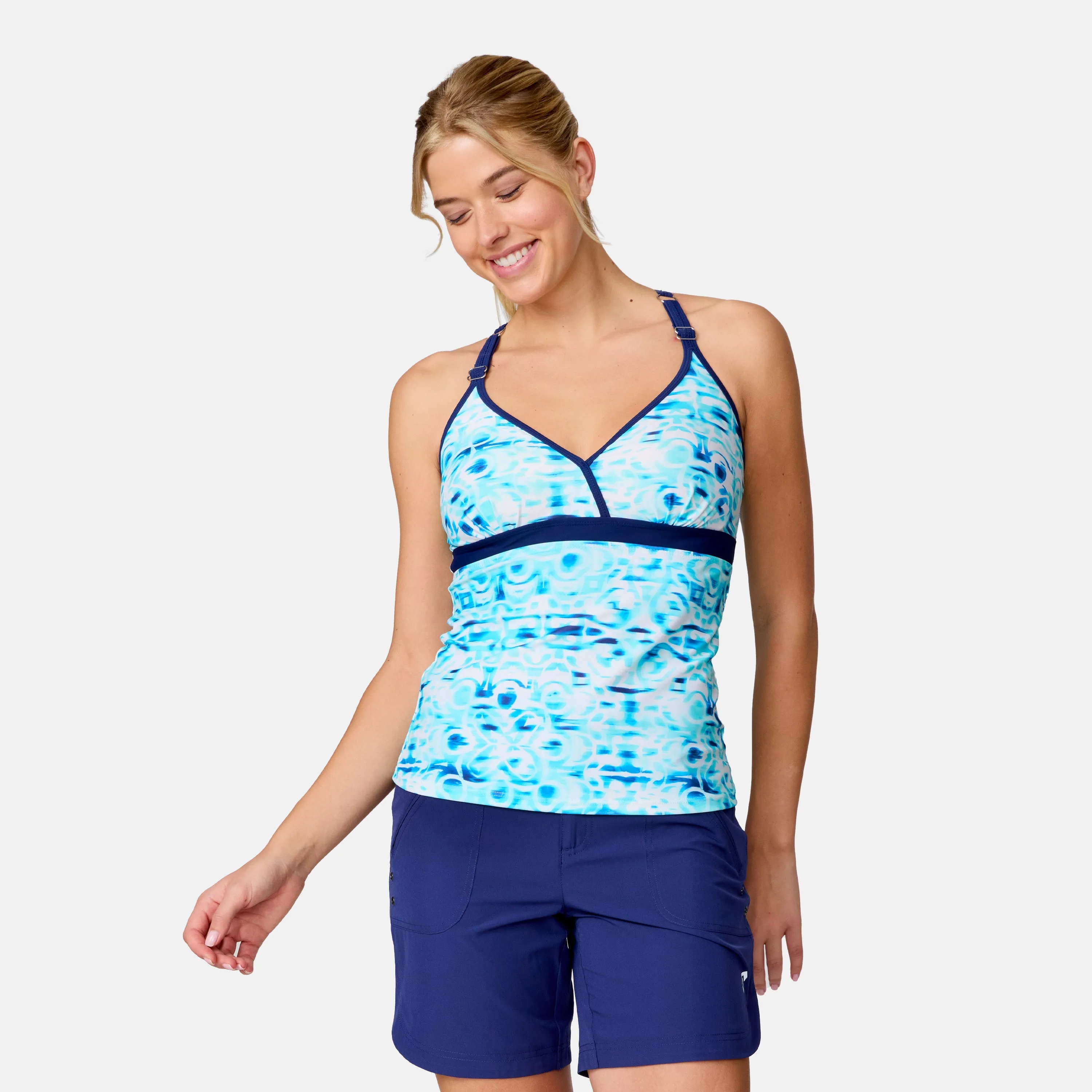 Women's Mirage Macrame Back Tankini Top sold by Zulily product image thumbnail 3