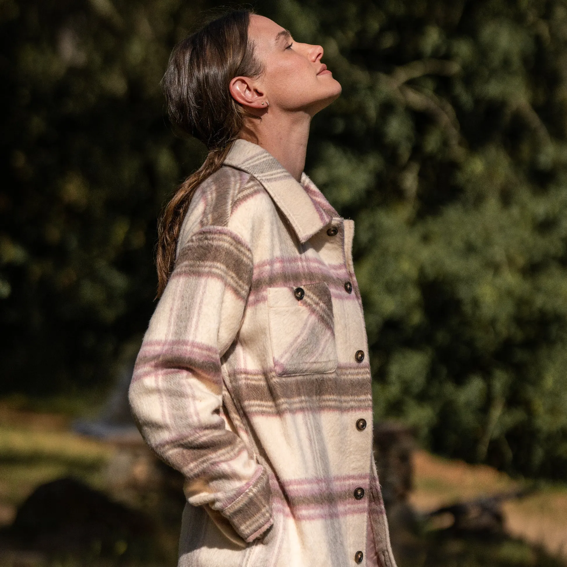 Women's Hayley Plaid Shacket sold by Zulily product image thumbnail 2