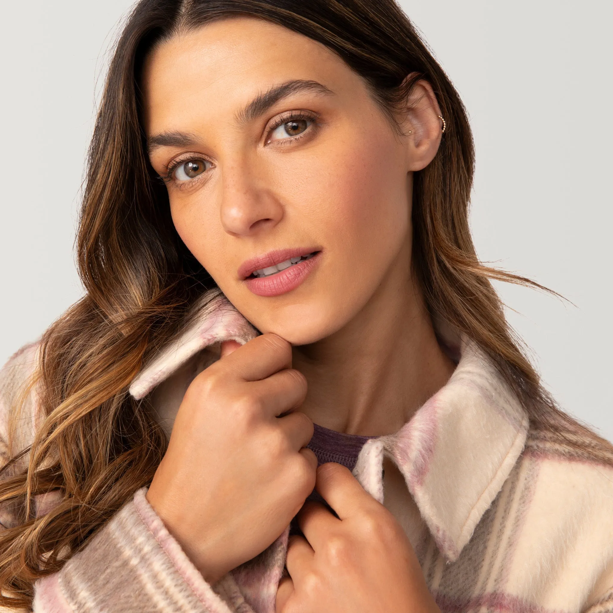 Women's Hayley Plaid Shacket sold by Zulily product image thumbnail 3