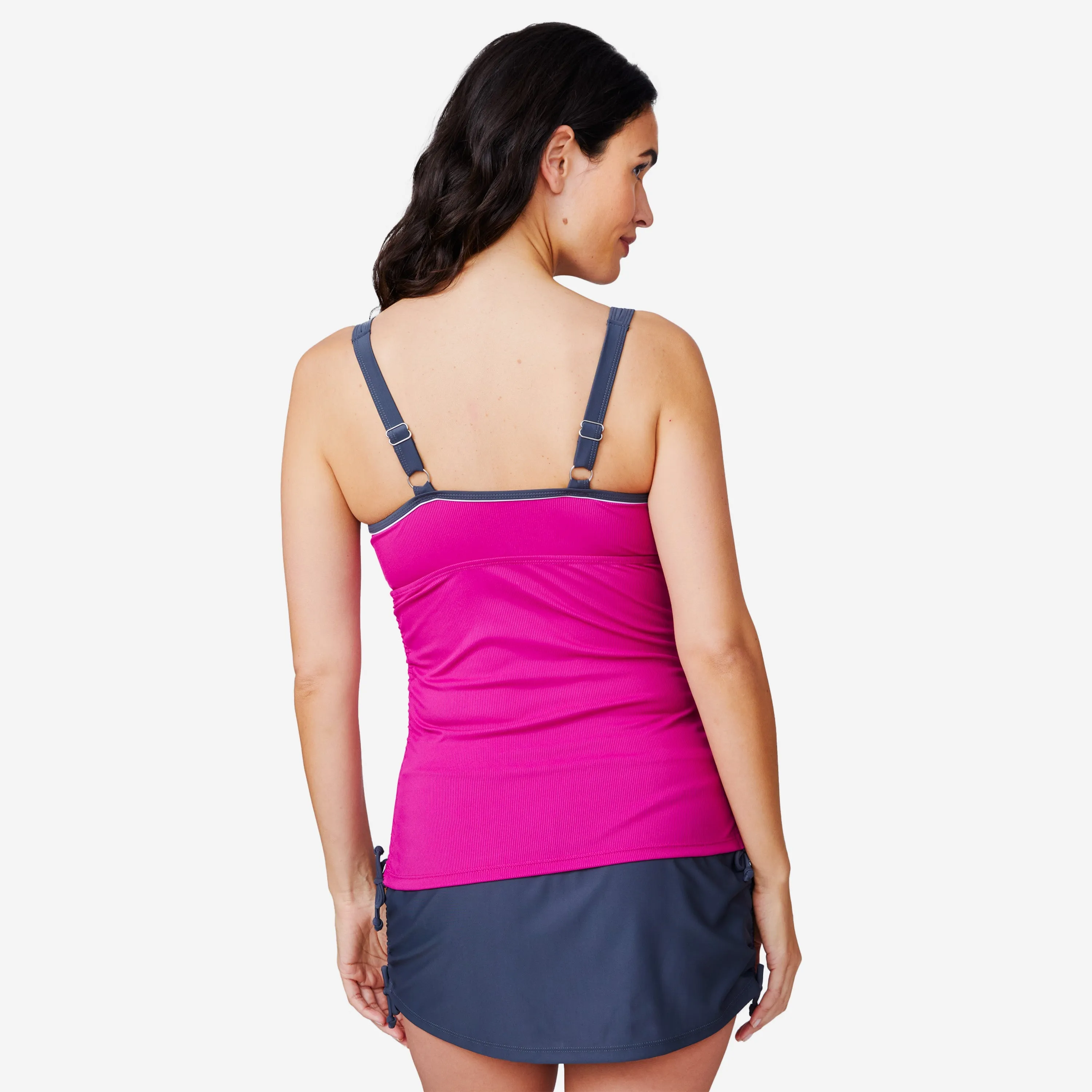 Women's Double Strap Tankini Top sold by Zulily product image thumbnail 5