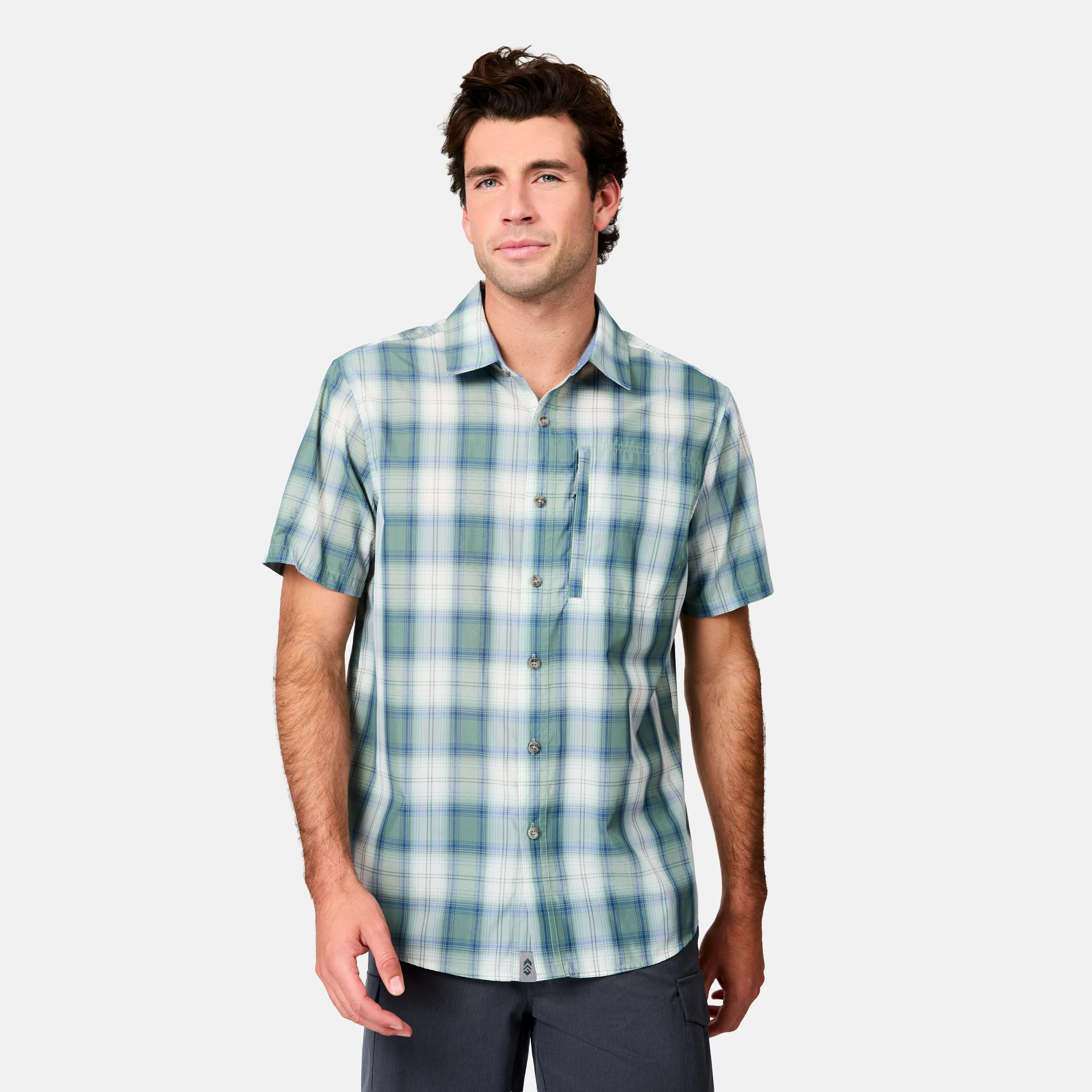 Men's Excursion Short Sleeve Poplin Shirt sold by Zulily product image thumbnail 2