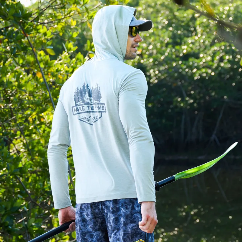 Men's Microtech® Hooded Graphic Sunshirt made by Free Country