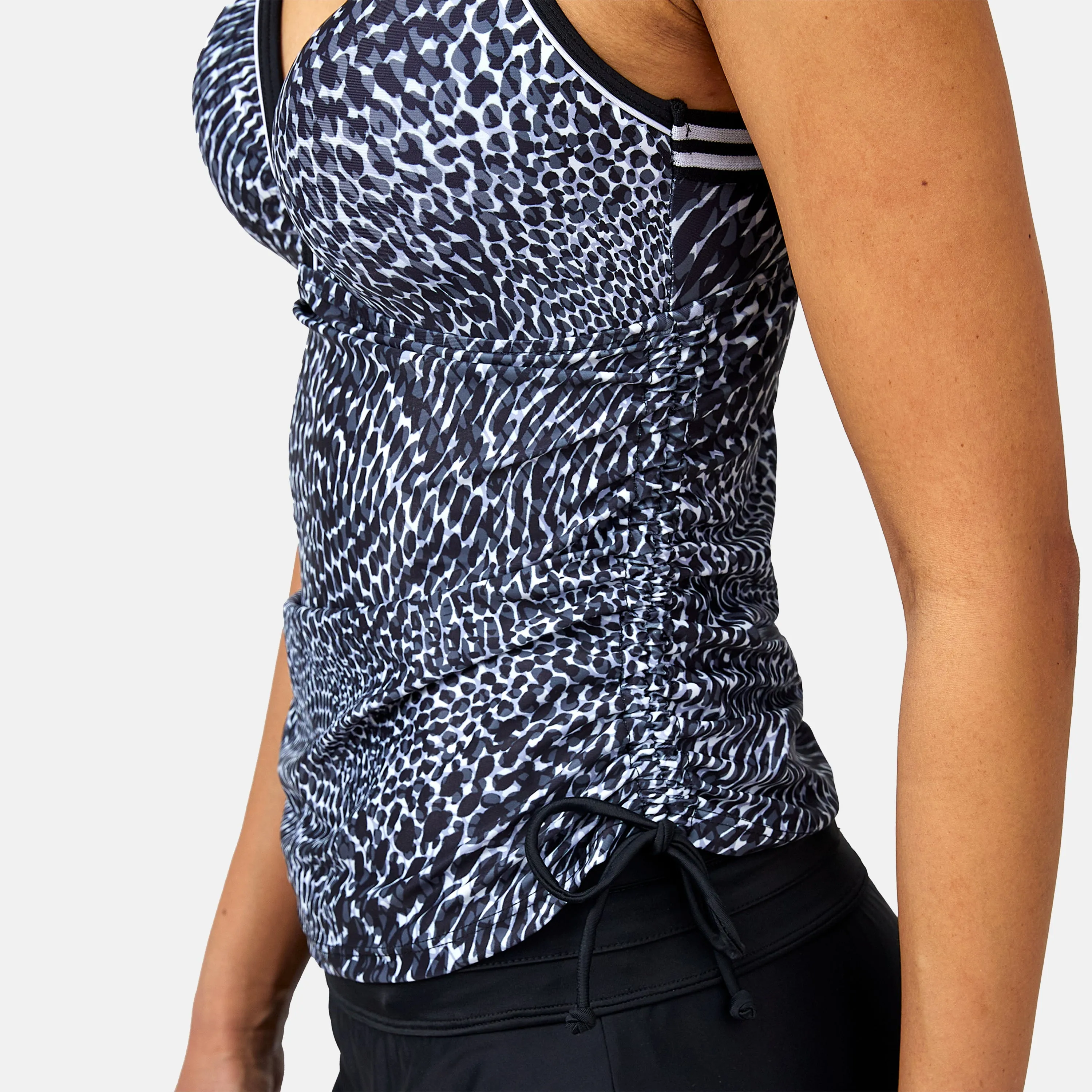 Women's Sea Skin Track Stripe Tankini sold by Zulily product image thumbnail 3