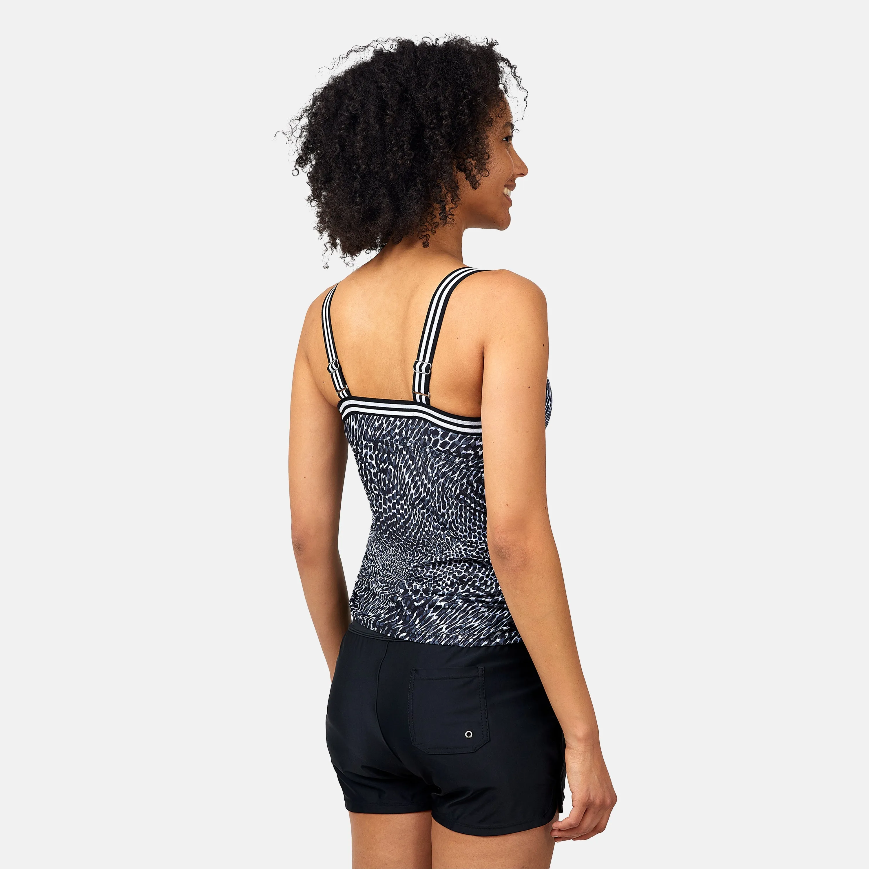 Women's Sea Skin Track Stripe Tankini sold by Zulily product image thumbnail 4