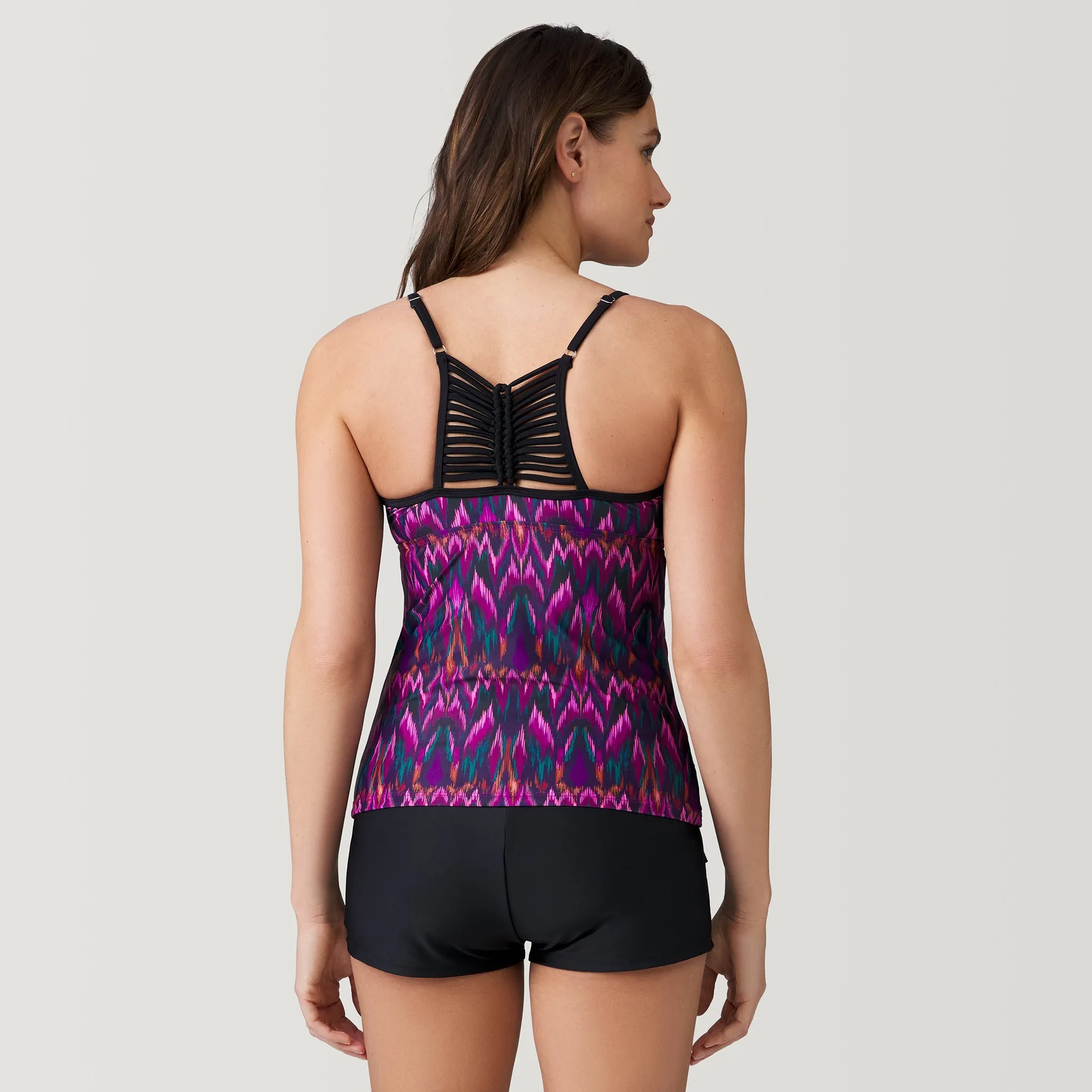 Women's Tango High Neck Macrame Back Tankini Top sold by Zulily product image thumbnail 4