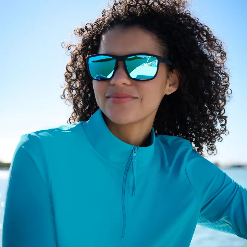 Women's Sun Breeze 1/2 Zip Sunshirt made by Free Country